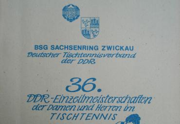 36 1984 Zwickau alle Resultate