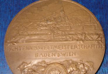 1933 WC Baden near Vienna Bronce medal men´s team avers