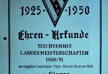 1950 Landesmeisterin TTVSH